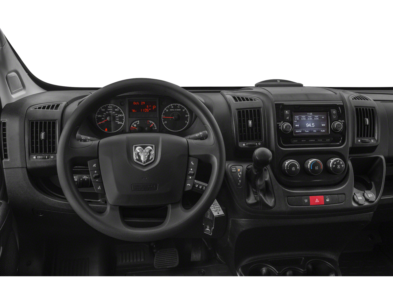 2019 RAM ProMaster Cargo Van 3500 High Roof Extended Van 3D