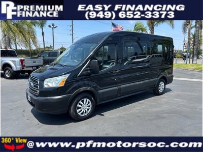 2017 Ford Transit Wagon XLT MEDIUM ROOF 15 PASSENGER VAN DUAL A/C CLEAN