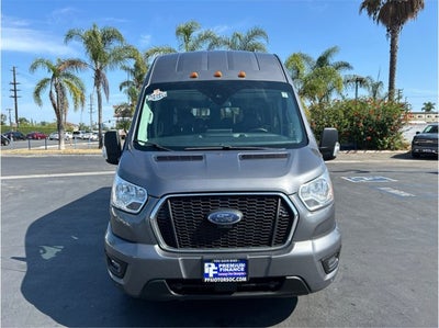 2022 Ford Transit Passenger Wagon XLT EXTENDED HIGH ROOF DUALLY 15 PASSENGER NAV BACK UP CAMERA 1 OWNER CLEAN