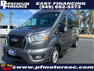 2022 Ford Transit Passenger Wagon XLT EXTENDED HIGH ROOF DUALLY 15 PASSENGER NAV BACK UP CAMERA 1 OWNER CLEAN