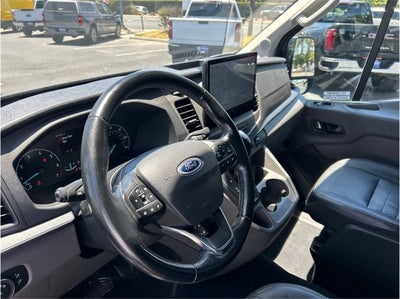 2022 Ford Transit Passenger Wagon XLT AWD 15 PASSENGER DUAL A/C LEATHER PACKAGE CLEA