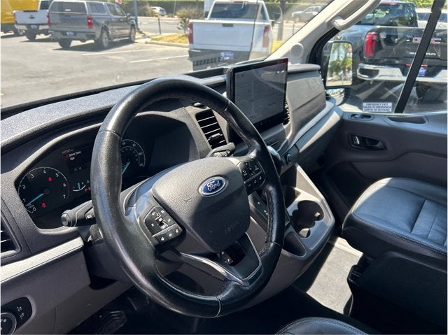 2022 Ford Transit Passenger Wagon XLT AWD 15 PASSENGER DUAL A/C LEATHER PACKAGE CLEA
