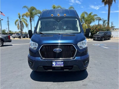 2022 Ford Transit Passenger Wagon XLT AWD 15 PASSENGER DUAL A/C LEATHER PACKAGE CLEA