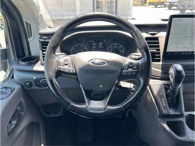 2022 Ford Transit Passenger Wagon XLT AWD 15 PASSENGER DUAL A/C LEATHER PACKAGE CLEA