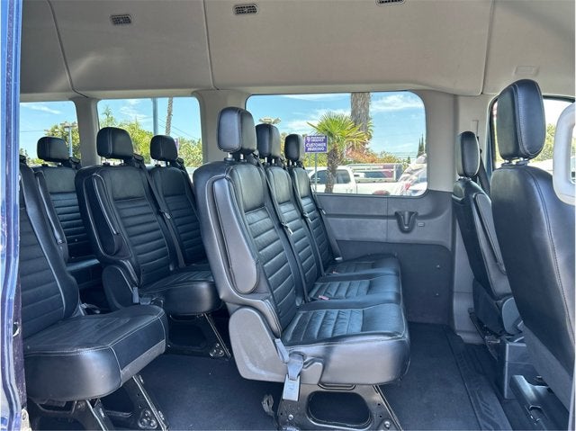 2022 Ford Transit Passenger Wagon XLT AWD 15 PASSENGER DUAL A/C LEATHER PACKAGE CLEA