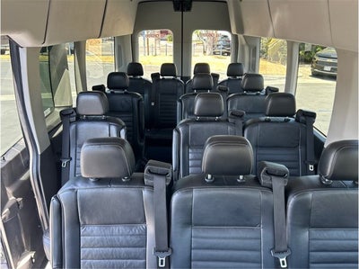 2022 Ford Transit Passenger Wagon XLT AWD 15 PASSENGER DUAL A/C LEATHER PACKAGE CLEA