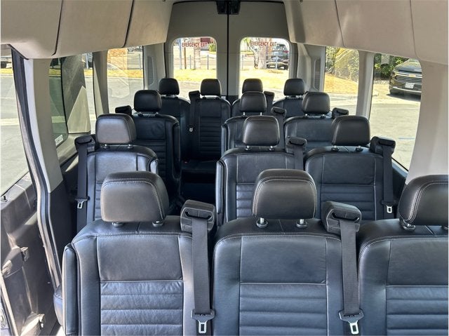 2022 Ford Transit Passenger Wagon XLT AWD 15 PASSENGER DUAL A/C LEATHER PACKAGE CLEA
