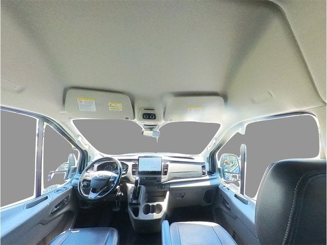 2022 Ford Transit Passenger Wagon XLT AWD 15 PASSENGER DUAL A/C LEATHER PACKAGE CLEA