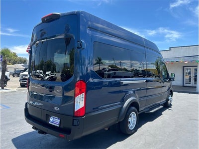 2022 Ford Transit Passenger Wagon XLT AWD 15 PASSENGER DUAL A/C LEATHER PACKAGE CLEA