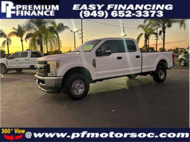 2018 Ford Super Duty F-250 SRW XL LONG BED 4X4 6.2L GAS BACK UP CAM