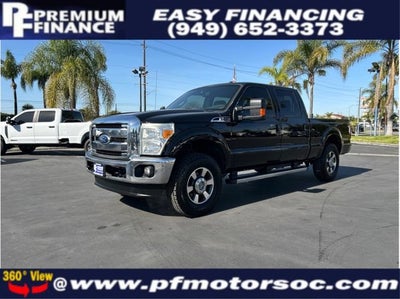 2012 Ford Super Duty F-250 SRW LARIAT 4X4 6.2L GAS NAV BACK UP CAM CLEAN