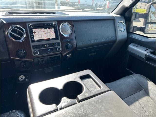 2012 Ford Super Duty F-250 SRW LARIAT 4X4 6.2L GAS NAV BACK UP CAM CLEAN