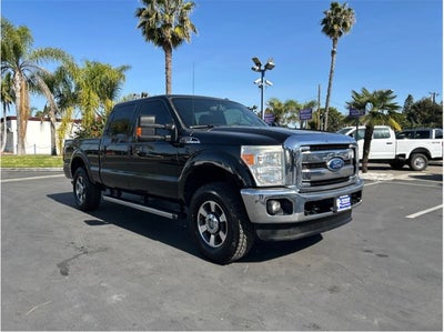 2012 Ford Super Duty F-250 SRW LARIAT 4X4 6.2L GAS NAV BACK UP CAM CLEAN