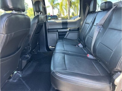 2017 Ford Super Duty F-250 SRW XLT 4X4 LEATHER 6.2L GAS BACK UP CAM CLEAN