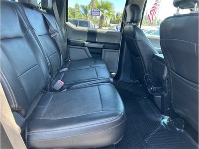 2017 Ford Super Duty F-250 SRW XLT 4X4 LEATHER 6.2L GAS BACK UP CAM CLEAN