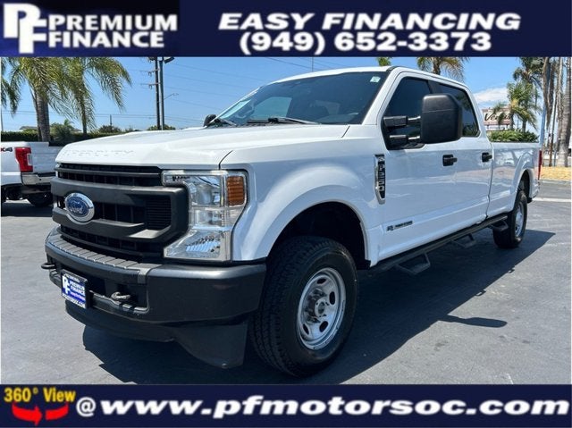 2021 Ford Super Duty F-250 SRW XL LONG BED 4X4 DIESEL 1 OWNER CLEAN