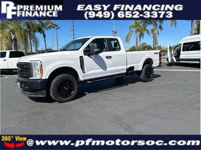 2023 Ford Super Duty F-250 SRW XL LONG BED 4X4 6.8L GAS BACK UP CAM 1 OWNER WORK READY