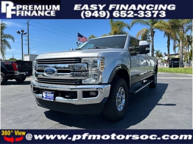 2018 Ford Super Duty F-350 SRW LARIAT LONG BED 4X4 DIESEL NAV BACK UP CAM CLEAN