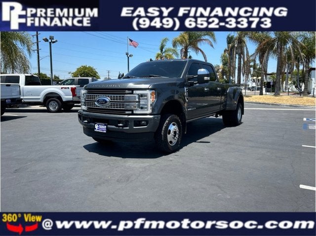 2019 Ford Super Duty F-350 DRW PLATINUM DUALLY 4X4 DIESEL NAV BACK UP CAM CLEAN
