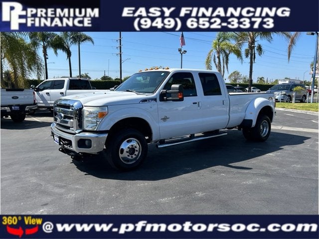 2013 Ford Super Duty F-350 DRW LARIAT DUALLY 4X4 DIESEL NAV BACK UP CAM CLEAN