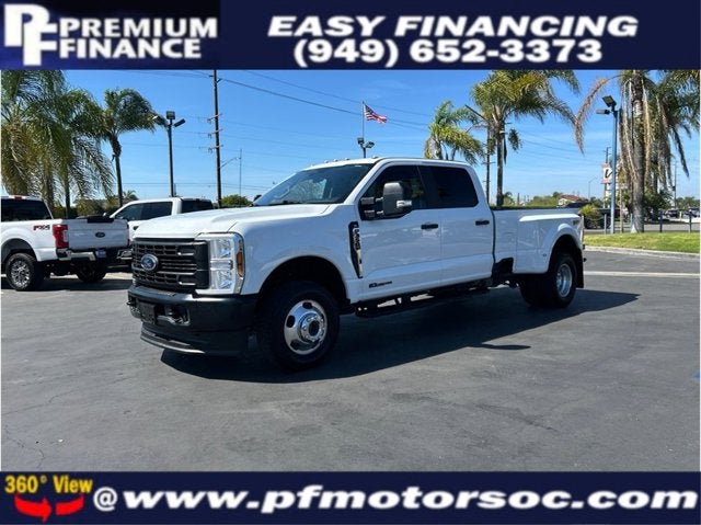 2024 Ford Super Duty F-350 DRW XL DUALLY 4X4 DIESEL BACK UP CAM 1 OWNER CLEAN
