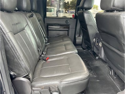 2015 Ford Super Duty F-350 DRW PLATINUM DUALLY 4X4 DIESEL NAV BACK UP CAM CLEAN