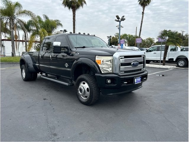 2015 Ford Super Duty F-350 DRW PLATINUM DUALLY 4X4 DIESEL NAV BACK UP CAM CLEAN
