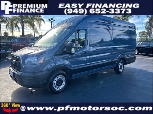 2021 Ford Transit Cargo Van 250 HIGH ROOF EXTENDED CARGO BACK UP CAM 1 OWNER