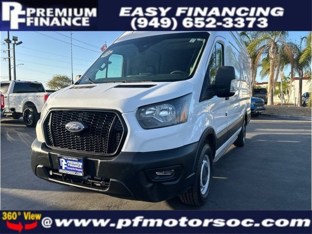 2021 Ford Transit Cargo Van 350 EXTENDED HIGH ROOF CARGO BACK UP CAM 1 OWNER