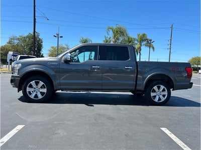 2019 Ford F-150 PLATINUM 4X4 NAV BACK UP CAM PANORAMIC ROOF CLEAN