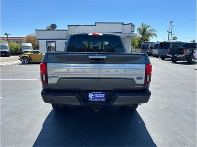 2019 Ford F-150 PLATINUM 4X4 NAV BACK UP CAM PANORAMIC ROOF CLEAN