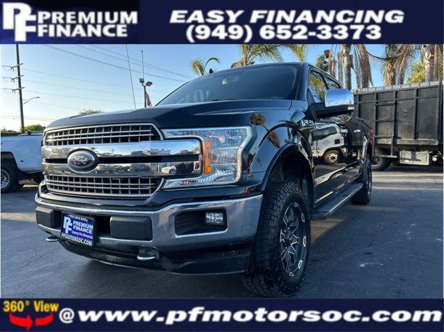 2018 Ford F-150 LARIAT 4X4 NAV BACK UP CAM 5.0L GAS CLEAN