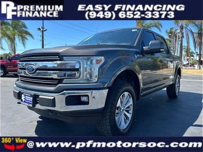 2018 Ford F-150 LARIAT 4X4 LEATHER PACKAGE BACK UP CAM CLEAN R