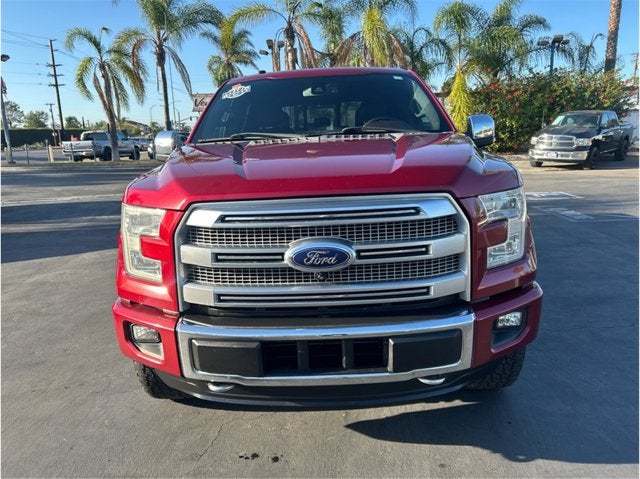 2016 Ford F-150 PLATINUM 4X4 ECOBOOST NAV BACK UP CAM 1 OWNER