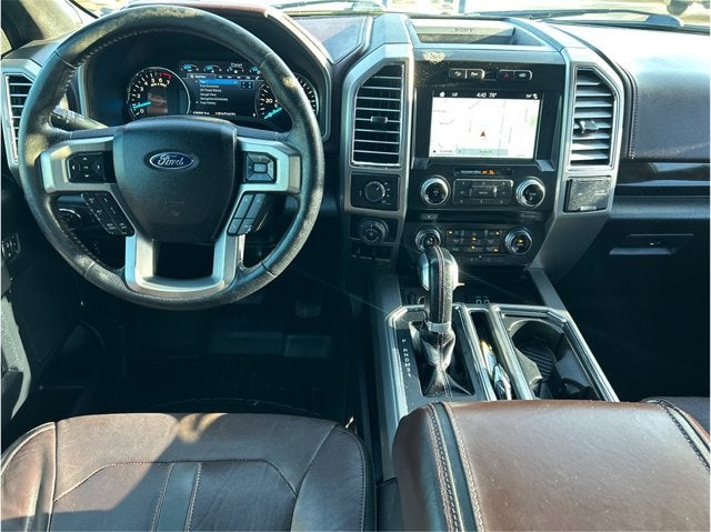 2016 Ford F-150 PLATINUM 4X4 ECOBOOST NAV BACK UP CAM 1 OWNER