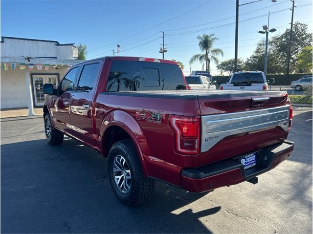 2016 Ford F-150 PLATINUM 4X4 ECOBOOST NAV BACK UP CAM 1 OWNER