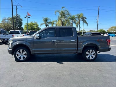 2016 Ford F-150 PLATINUM 4X4 NAVIGATION BACK UP CAM CLEAN