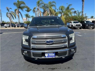 2016 Ford F-150 PLATINUM 4X4 NAVIGATION BACK UP CAM CLEAN