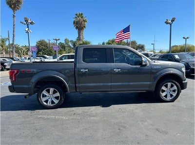 2016 Ford F-150 PLATINUM 4X4 NAVIGATION BACK UP CAM CLEAN