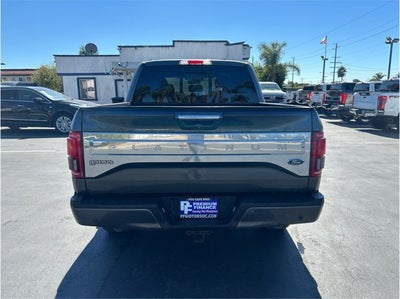 2016 Ford F-150 PLATINUM 4X4 NAVIGATION BACK UP CAM CLEAN
