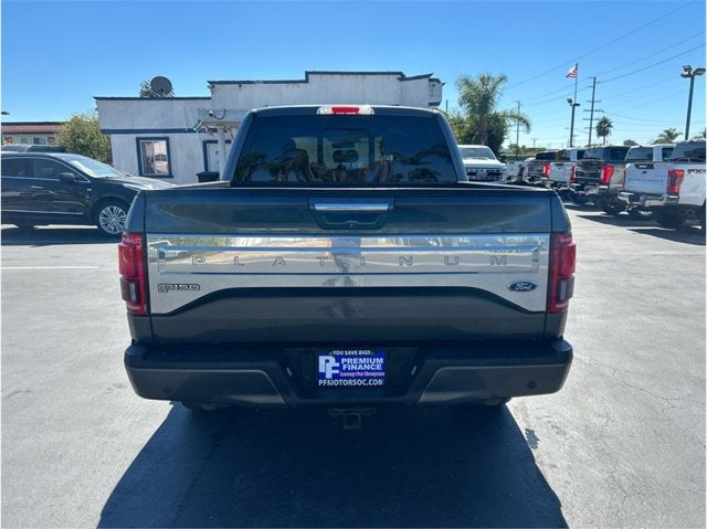 2016 Ford F-150 PLATINUM 4X4 NAVIGATION BACK UP CAM CLEAN