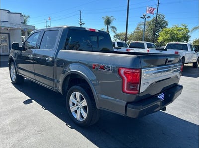 2016 Ford F-150 PLATINUM 4X4 NAVIGATION BACK UP CAM CLEAN