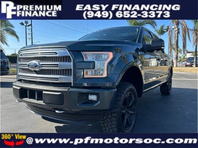 2015 Ford F-150 Platinum