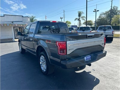 2015 Ford F-150 Platinum