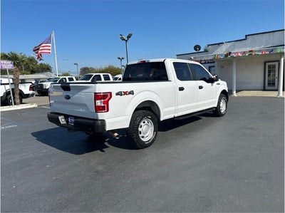 2018 Ford F-150 XL 4X4 5.0L BACK UP CAM CLEAN
