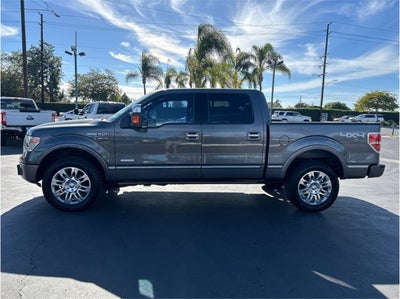 2013 Ford F-150 PLATINUM 4X4 ECOBOOST SUN ROOF BACK UP CAM CLEAN