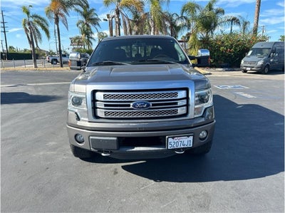 2013 Ford F-150 PLATINUM 4X4 ECOBOOST SUN ROOF BACK UP CAM CLEAN