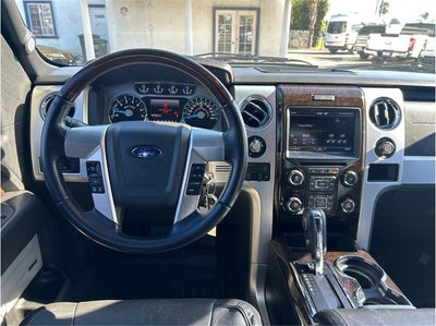 2013 Ford F-150 PLATINUM 4X4 ECOBOOST SUN ROOF BACK UP CAM CLEAN