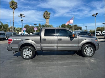 2013 Ford F-150 PLATINUM 4X4 ECOBOOST SUN ROOF BACK UP CAM CLEAN