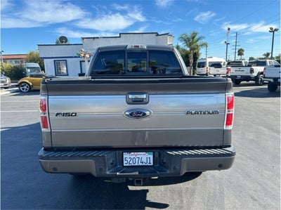 2013 Ford F-150 PLATINUM 4X4 ECOBOOST SUN ROOF BACK UP CAM CLEAN